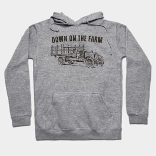 Vintage farming farmer Hoodie